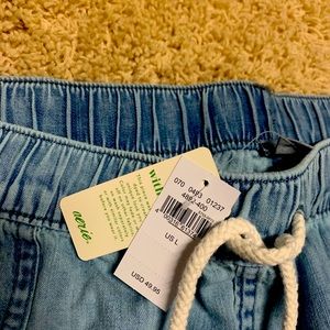 NWT Aerie cropped drawstring pants